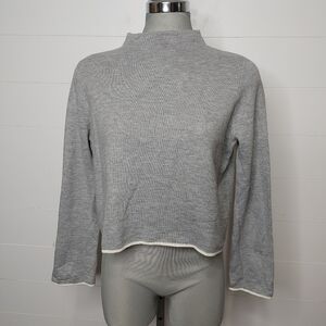 Topshop mock neck sweater size 6